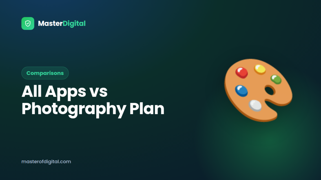 Adobe Creative Cloud All Apps vs Photography Plan: Which Do You Need?