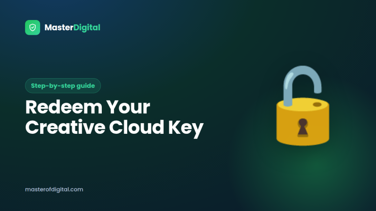 How to Redeem and Activate an Adobe Creative Cloud Key
