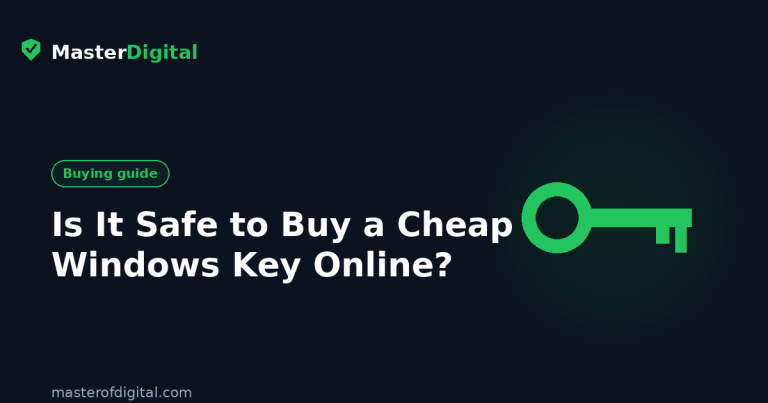 Is It Safe to Buy a Cheap Windows Product Key Online?